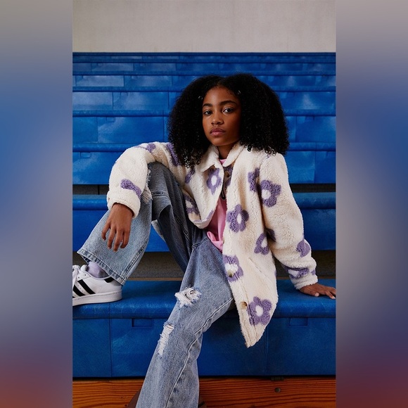 PacSun fleece floral jacket - Picture 8 of 12